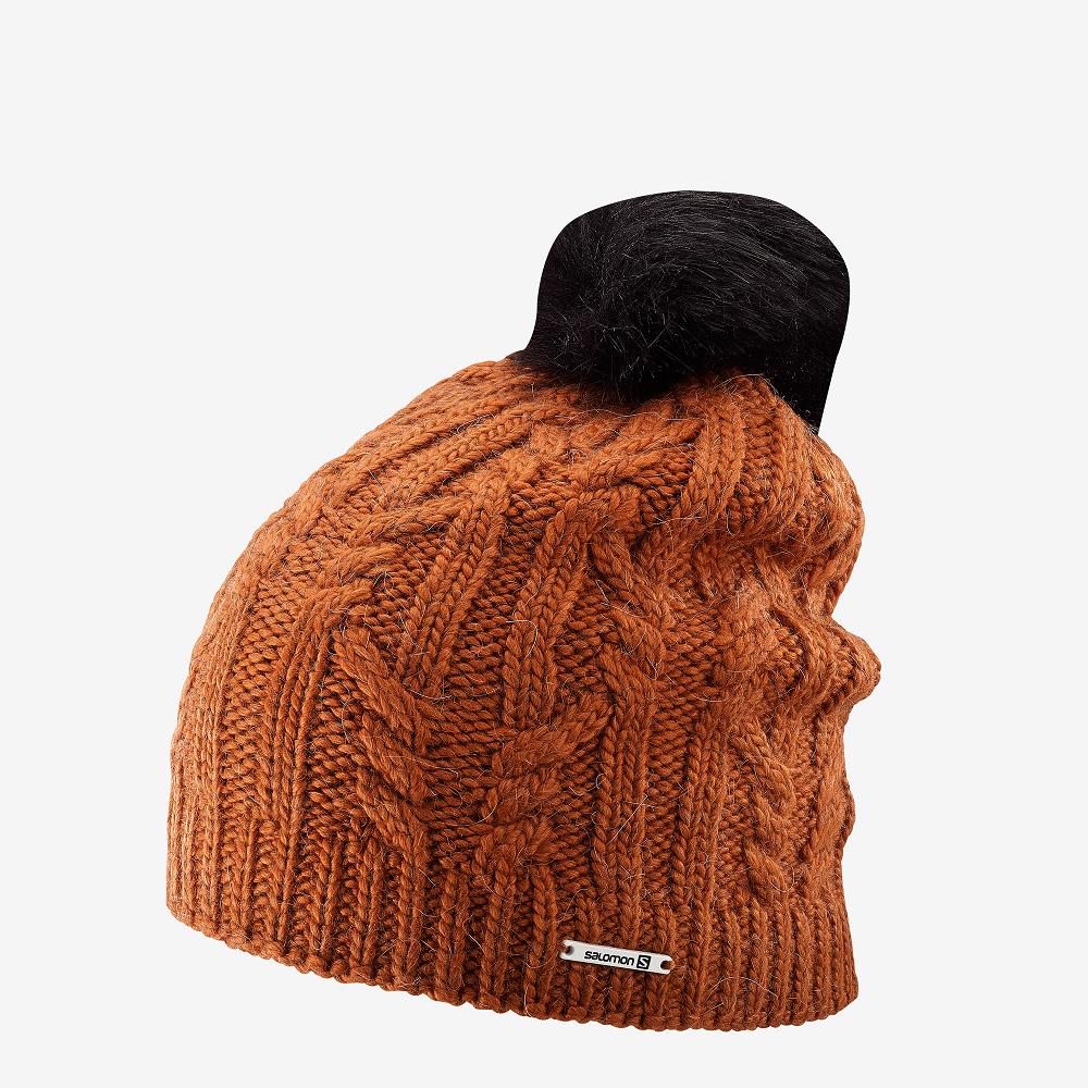 Salomon IVY Gorros Mujer - Marrones - Colombia (78593-UQNK)